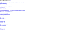 Desktop Screenshot of pantoto.org